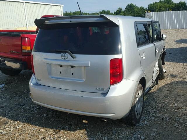 JTLKE50E081028328 - 2008 TOYOTA SCION XB Күміс фото 4