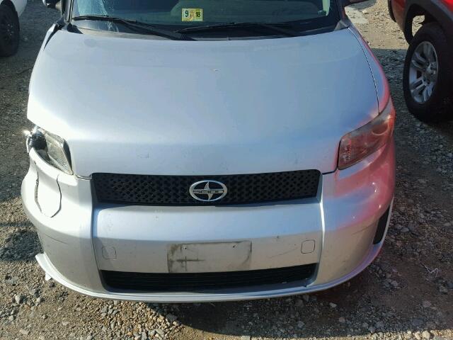 JTLKE50E081028328 - 2008 TOYOTA SCION XB Күміс фото 7