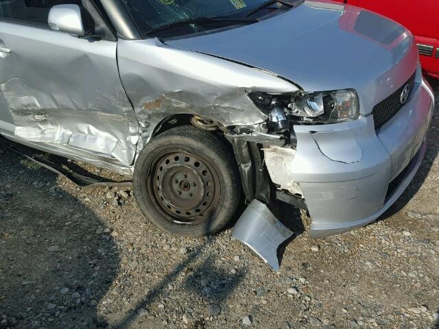 JTLKE50E081028328 - 2008 TOYOTA SCION XB Күміс фото 9