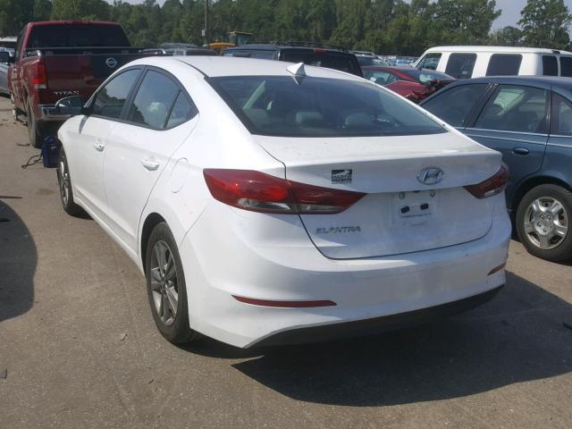 5NPD84LF6HH013061 - 2017 HYUNDAI ELANTRA WHITE photo 3