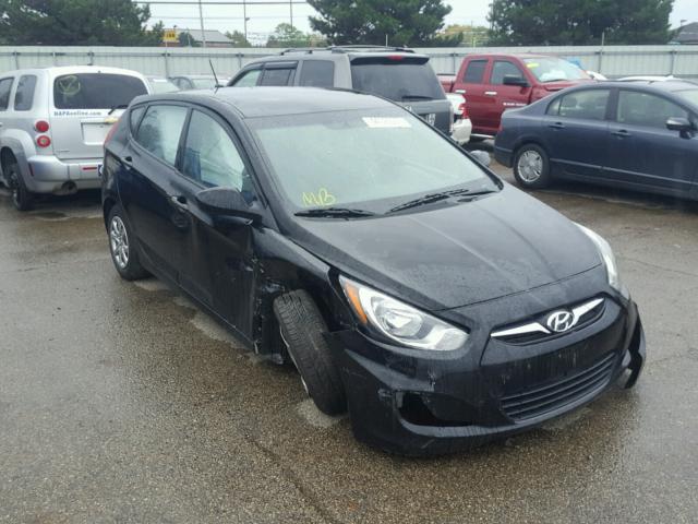 KMHCT5AE4DU068730 - 2013 HYUNDAI ACCENT GLS BLACK photo 1