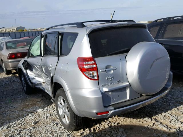 JTMDF4DV9A5034584 - 2010 TOYOTA RAV4 LIMIT SILVER photo 3