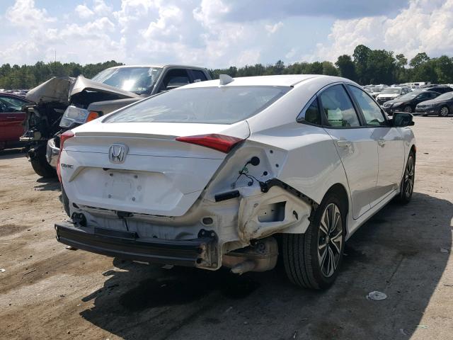 2HGFC1F70JH643684 - 2018 HONDA CIVIC EXL WHITE photo 4