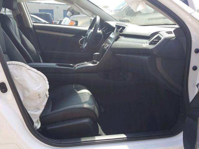 2HGFC1F70JH643684 - 2018 HONDA CIVIC EXL WHITE photo 5
