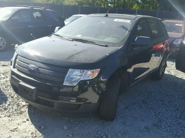 2FMDK3GC2ABB76489 - 2010 FORD EDGE SE BLACK photo 2