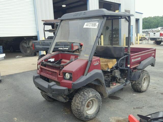 JK1AFCM15BB508263 - 2011 KAWASAKI KAF620 M MAROON photo 2