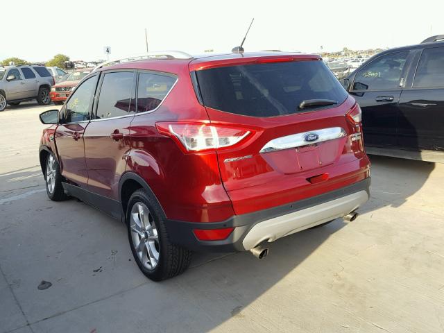 1FMCU0J90EUB15126 - 2014 FORD ESCAPE RED photo 3