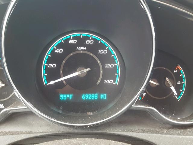 1G1ZC5E09CF342755 - 2012 CHEVROLET MALIBU 1LT RED photo 8