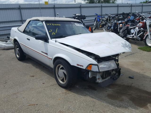 1G1JC34TXP7275435 - 1993 CHEVROLET CAVALIER R WHITE photo 1