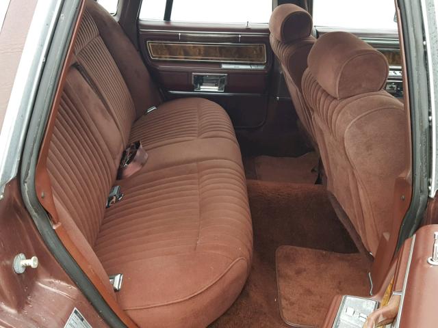 1LNBP94F2CY643572 - 1982 LINCOLN TOWN CAR BURGUNDY photo 6