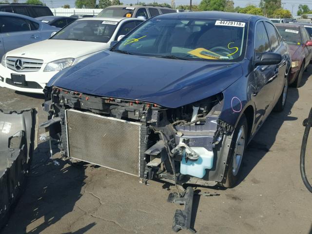 1G11B5SL4EF148832 - 2014 CHEVROLET MALIBU LS ლურჯი ფოტო 2