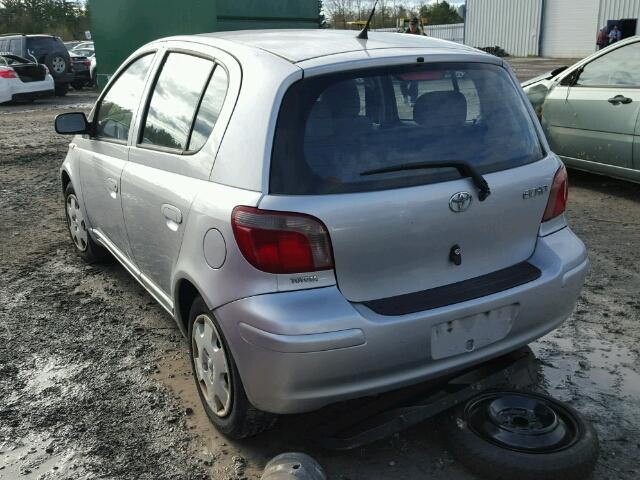 JTDKT123350073903 - 2005 TOYOTA ECHO SILVER photo 3