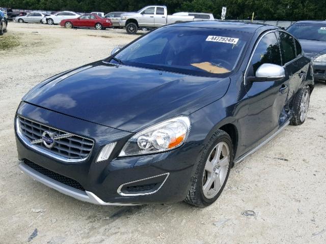 YV1612FS7D2176723 - 2013 VOLVO S60 T5 CHARCOAL photo 2