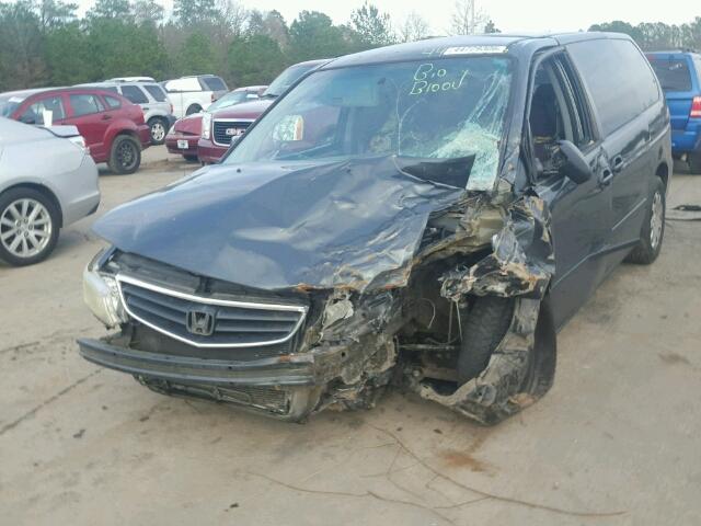 5FNRL18544B038147 - 2004 HONDA ODYSSEY LX GRAY photo 2