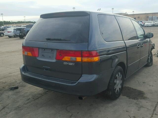 5FNRL18544B038147 - 2004 HONDA ODYSSEY LX GRAY photo 4