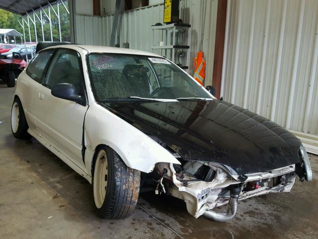 2HGEH2351SH520547 - 1995 HONDA CIVIC CX WHITE photo 1