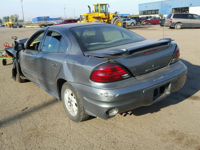 1G2NE52F24C221579 - 2004 PONTIAC GRAND AM S GRAY photo 3