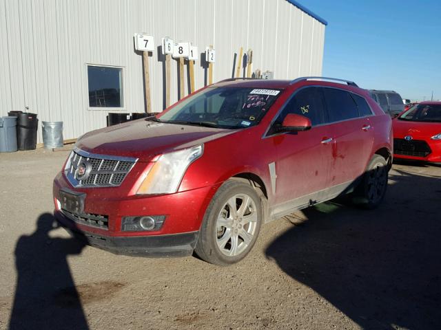 3GYFNFEY5AS516114 - 2010 CADILLAC SRX PREMIU RED photo 2