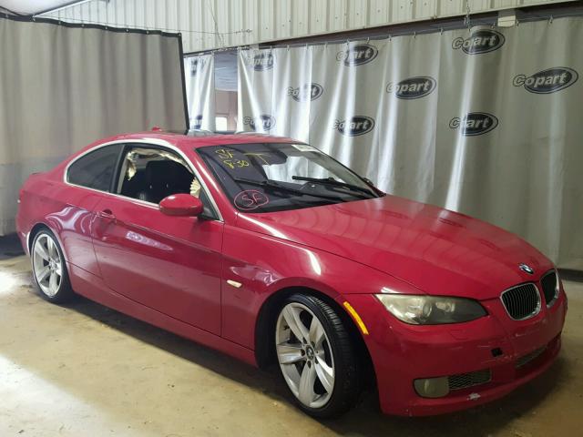 WBAWB73558P039252 - 2008 BMW 335 I RED photo 1