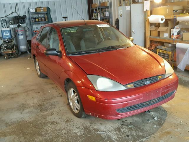 1FAFP34314W185132 - 2004 FORD FOCUS SE C RED photo 1