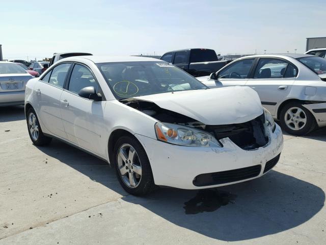 1G2ZH58NX74244078 - 2007 PONTIAC G6 GT WHITE photo 1