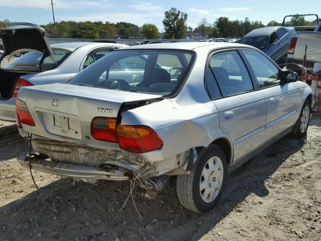 2HGEJ6613YH555250 - 2000 HONDA CIVIC SILVER photo 4