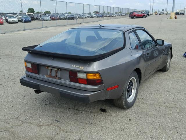 WP0AA0940DN463157 - 1983 PORSCHE 944 CHARCOAL photo 4