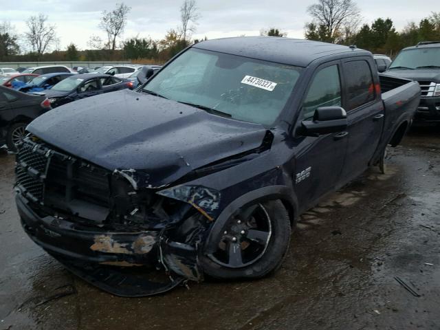 1C6RR7LG0GS219898 - 2016 RAM 1500 SLT ლურჯი ფოტო 2