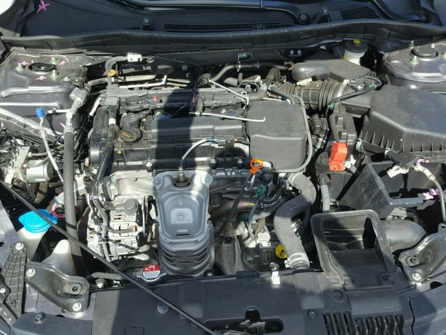 1HGCR2F37GA018825 - 2016 HONDA ACCORD GRAY photo 7