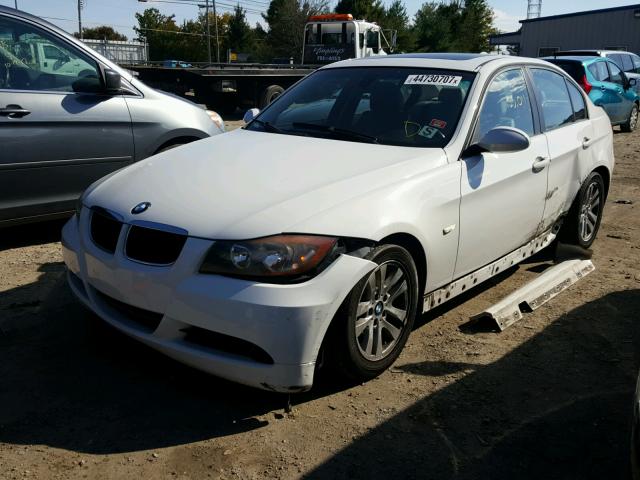 WBAVB13576KX45965 - 2006 BMW 325 I WHITE photo 2