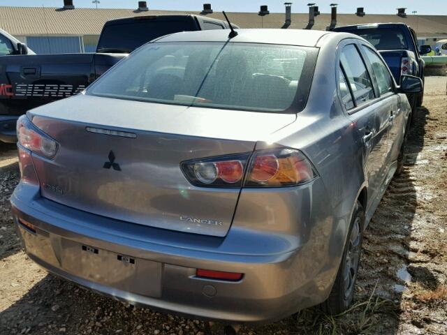 JA32U2FU9DU017377 - 2013 MITSUBISHI LANCER ES/ SILVER photo 4