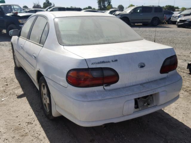 1G1NE52JX2M561790 - 2002 CHEVROLET MALIBU LS 白色 照片 3