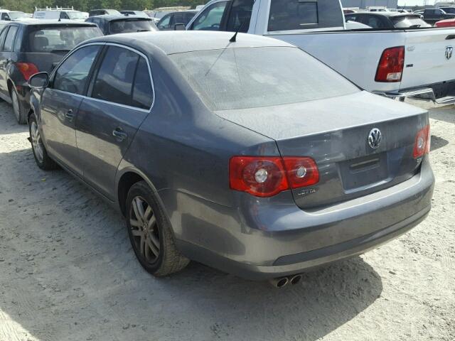 3VWEF71K07M155536 - 2007 VOLKSWAGEN JETTA WOLF GRAY photo 3