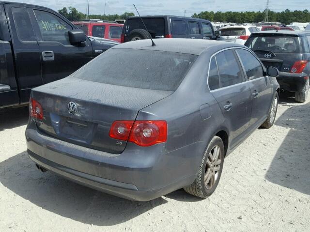 3VWEF71K07M155536 - 2007 VOLKSWAGEN JETTA WOLF GRAY photo 4