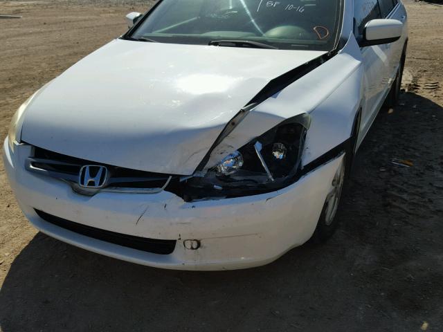 1HGCM56894A002178 - 2004 HONDA ACCORD EX WHITE photo 9