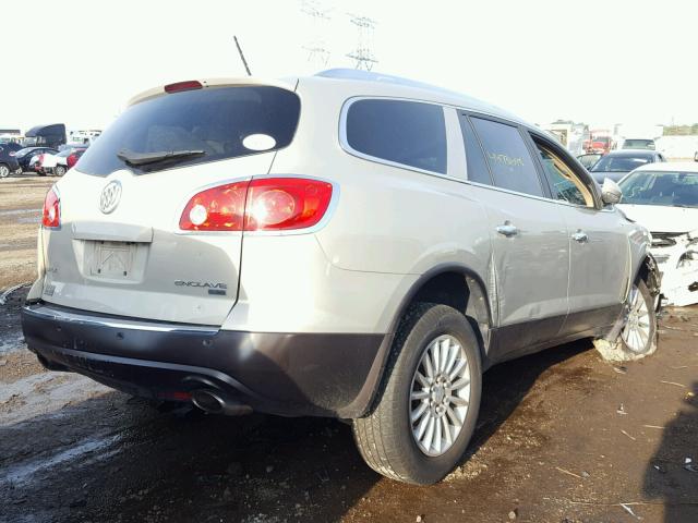 5GAEV23D19J130041 - 2009 BUICK ENCLAVE CX TAN photo 4