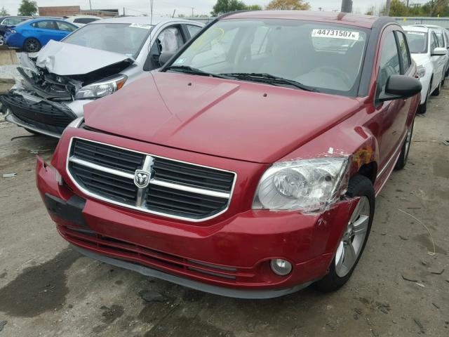 1B3HE78K27D600400 - 2007 DODGE CALIBER R/ RED photo 2