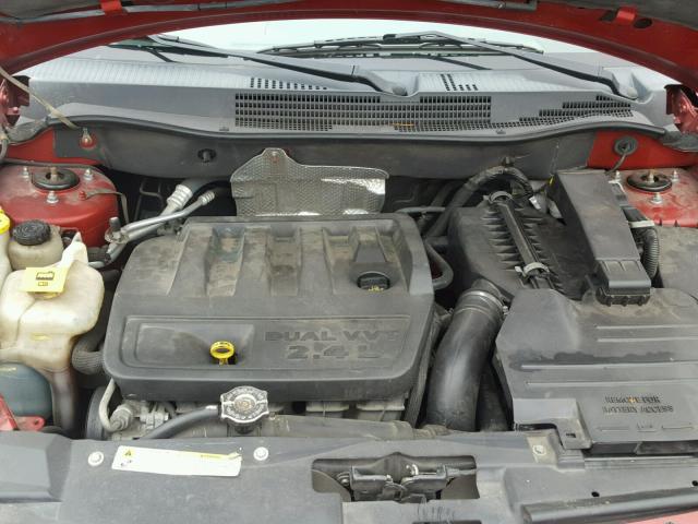 1B3HE78K27D600400 - 2007 DODGE CALIBER R/ RED photo 7