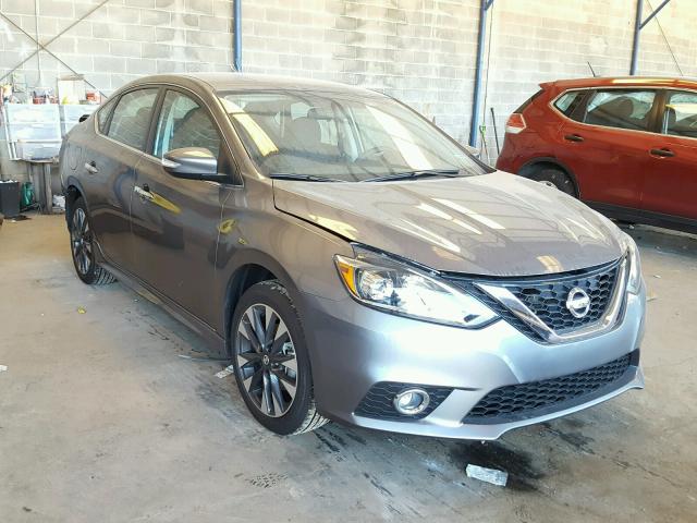 3N1AB7AP8HY341296 - 2017 NISSAN SENTRA S GRAY photo 1