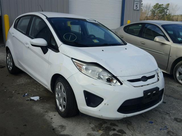 3FADP4TJ7DM171331 - 2013 FORD FIESTA S WHITE photo 1