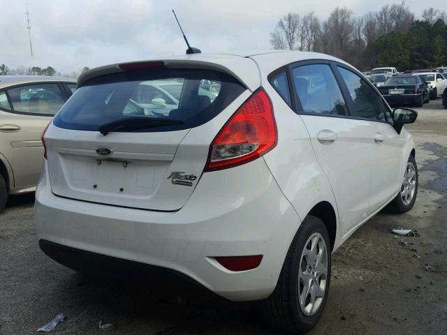 3FADP4TJ7DM171331 - 2013 FORD FIESTA S WHITE photo 4