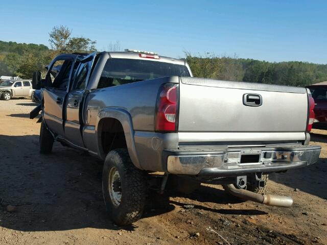 1GCHK23D17F175582 - 2007 CHEVROLET SILVERADO BEIGE photo 3