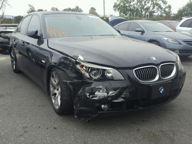 WBANB33525CN67368 - 2005 BMW 545 I BLACK photo 1