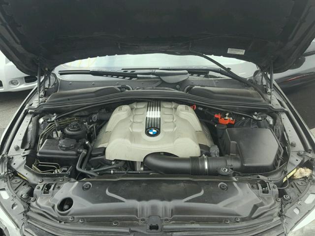 WBANB33525CN67368 - 2005 BMW 545 I BLACK photo 7