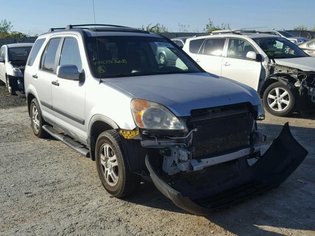 JHLRD78804C030668 - 2004 HONDA CR-V SILVER photo 1