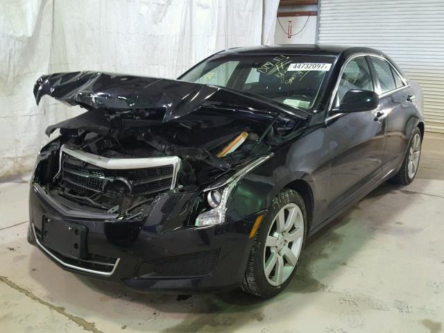 1G6AA5RA0D0143369 - 2013 CADILLAC ATS BLACK photo 2