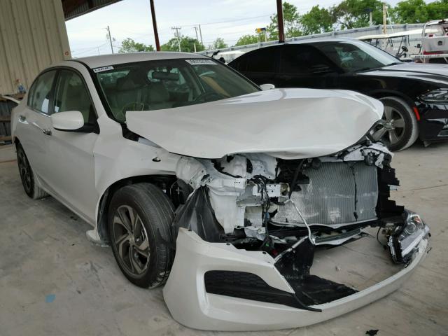 1HGCR2F35HA281851 - 2017 HONDA ACCORD LX WHITE photo 1