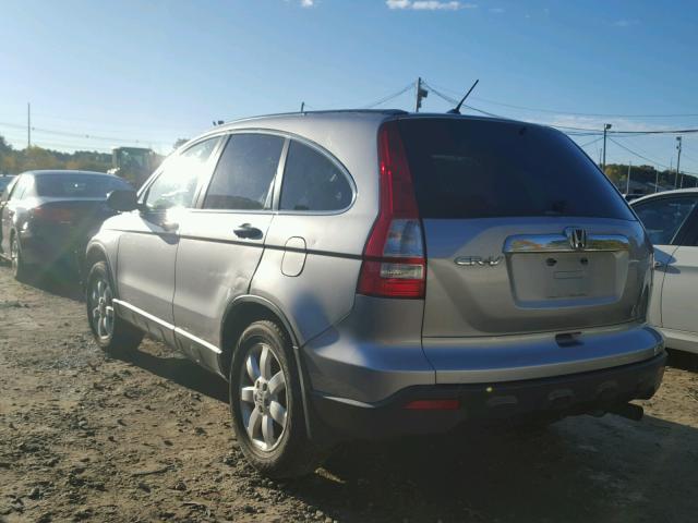 JHLRE48588C069063 - 2008 HONDA CR-V SILVER photo 3