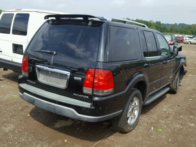 5LMEU78H73ZJ37104 - 2003 LINCOLN AVIATOR BLACK photo 4