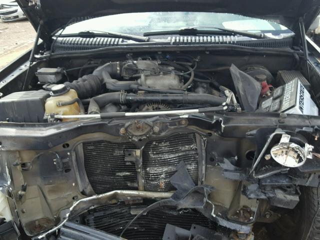 5LMEU78H73ZJ37104 - 2003 LINCOLN AVIATOR BLACK photo 7